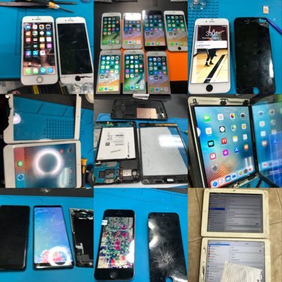 Smartphone or tablet repair,low price high quality guaranteed