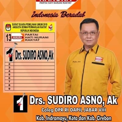 LEGISLATOR PARTAI HANURA
DAPIL JABAR VIII
(Kab Indramayu, Kab dan Kota Cirebon)