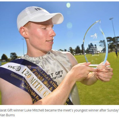 2019
 Ballarat Mens Gift and Ballarat Womens Gift...Feb 9th and 10th at the picturesque Ballarat City Oval