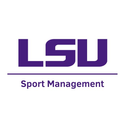 The Official Twitter account of the @LSUCHSE Sport Management and Sport Administration programs. Contact us at sportmanagement@lsu.edu