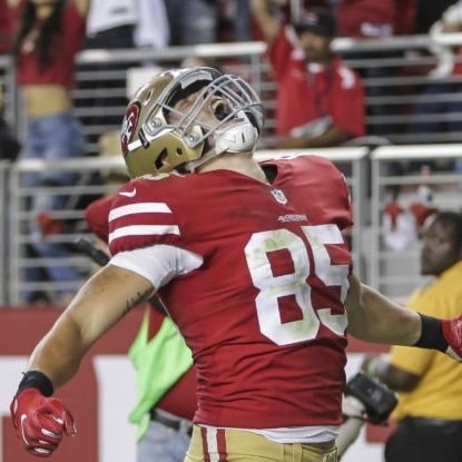 I called George Kittle's dominance from day 1