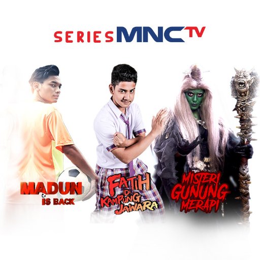 Official Account Twitter Series Drama Terbaik MNCTV. Fatih di Kampung Jawara : 19.00 WIB, Misteri Gunung Merapi : 20.00 WIB