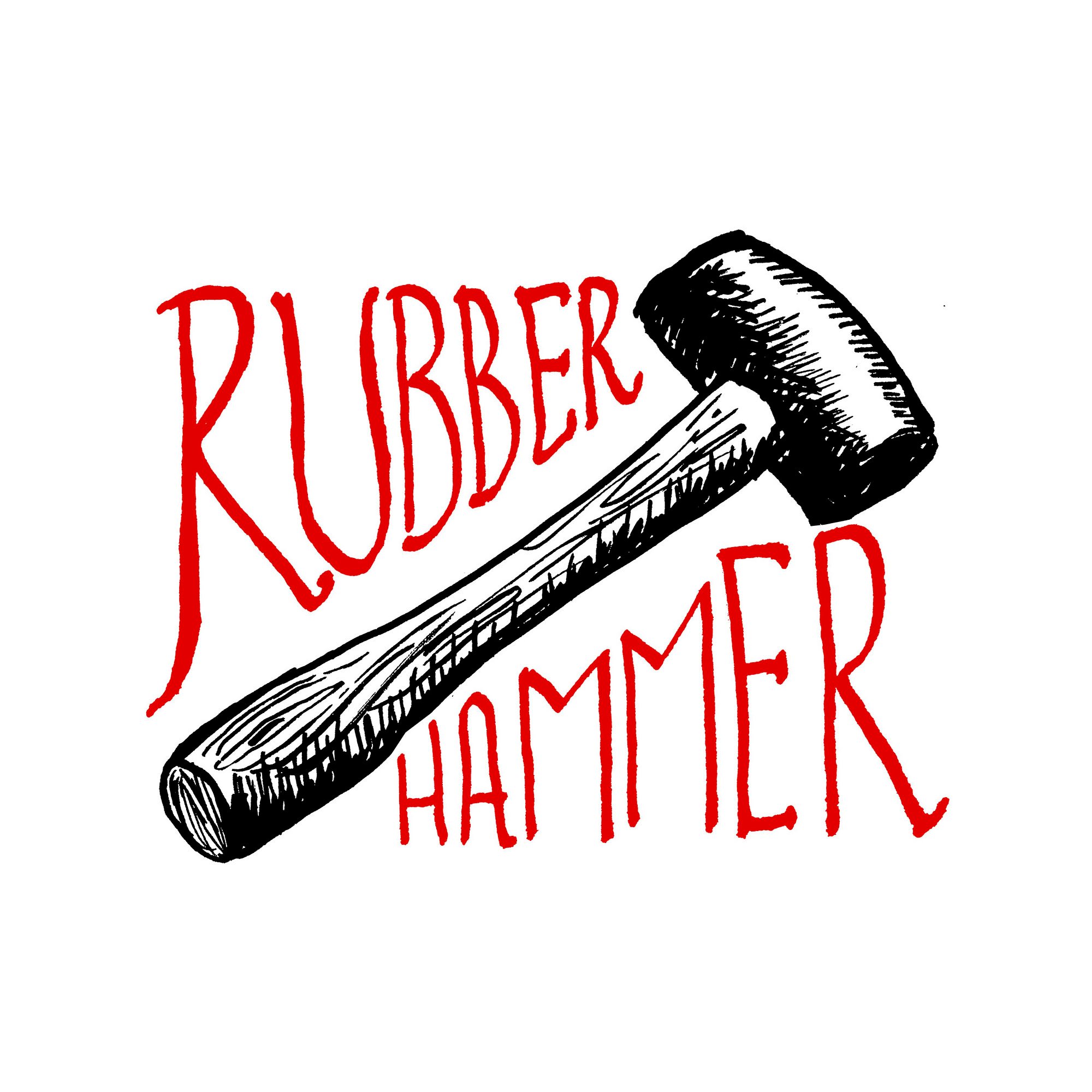 Rubber Hammer, Rubber ve Hammer adlarıyla iki karakterin gerçekçi hayal dünyasından doğan bir sanat inisiyatifidir.