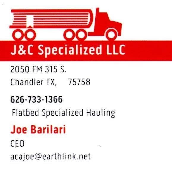 JCSpecialized's profile picture. We are a specialized trucking company that offers unique freight handling services. We are also a family oriented company.