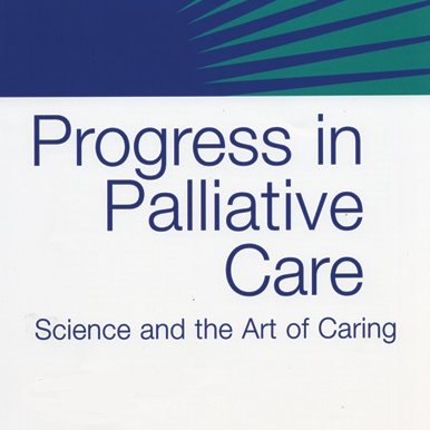 In its 30th year of publication, Progress in Palliative Care is an international refereed journal welcoming original research, reviews & other scholarly papers