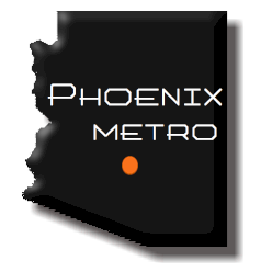 Phoenix Metro. The Heart of The Valley of the Sun. Be seen on the Metro!!!!!    Keep tuned for tweets of local business specials!! Restuarants, Coffee, etc