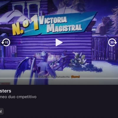 canal de twich de fortnite, retransmitimos partidas todos los dias entra a vernos!!