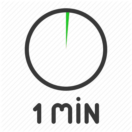 I believe One Minute enough to understand what will happen with the market next month.