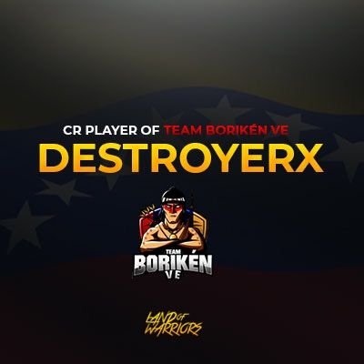 Competitive player🇻🇪 / Player of the @TeamBorikenVe🇻🇪🎮 / 🏅🎮✊