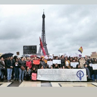 afeministaparis's profile picture. Organizada por emigradas del estado español en París. Espacio mixto, LGTBIQ, anticapitalista, ecologista, antiracista, apartidista e internacionalista.