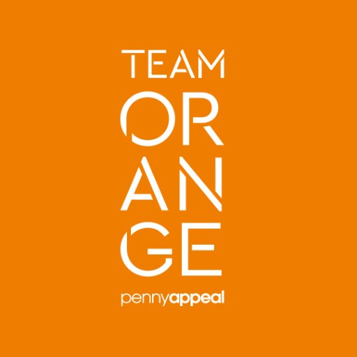 Team Orange are the @PennyAppeal fundraising family. One team, making a big difference, one good deed at a time. #TeamOrange 🧡