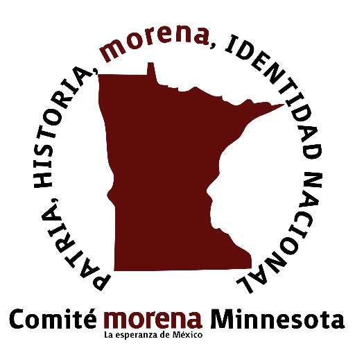 Morena Minnesota: grupo político, cultural, que busca contribuir al cambio político, económico y social en México, desde nuestra realidad como inmigrantes.