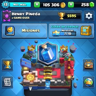 Jugador de Clash Royale/PB:5595/Clan X-GAME-OVER