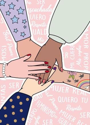 La hermandad entre mujeres existe ✊🏻🔥