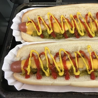slangin’ cream, suckin’ on chili dog, and warm treats too