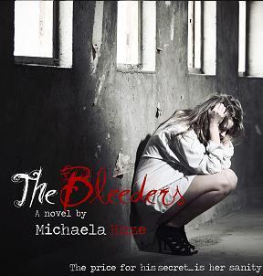 THE BLEEDERS by Michaela Haze. 

A psychologically dark romance novel dubbed TWILIGHT VS SIXTH SENSE--

You can buy it on - http://t.co/BgWo6kTkfr
