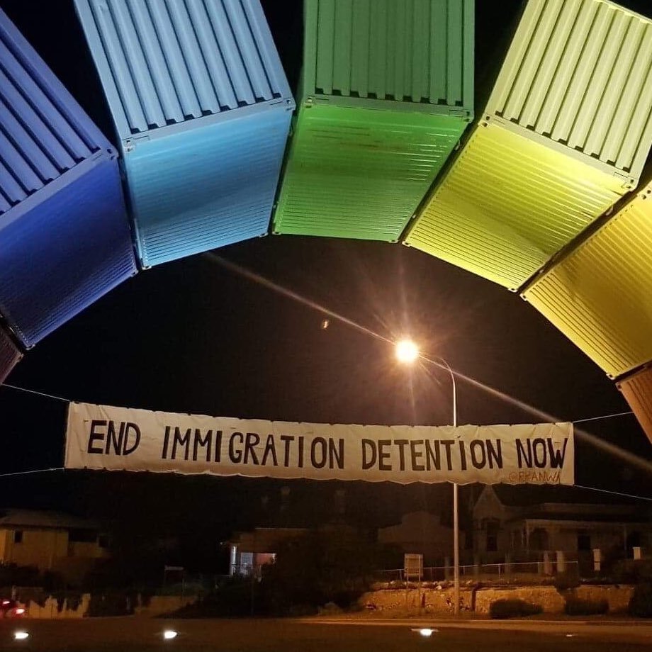 Refugee Rights Action Network WA is a political activist group. We fight for refugee rights, and against 'offshore processing', mandatory detention, and racism.