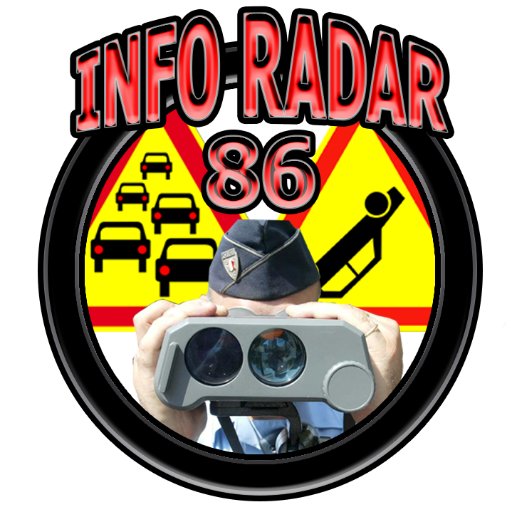 Info Radar 86 (anciennement alerte Radars 86), présent sur la route avec vous ! Annonce des Radars/Accidents/Bouchons en temps réel. Non anti flic !