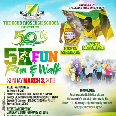 Ocho Rios High School celebrates 50 Years in 2019!