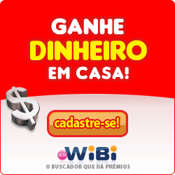 Bem vindo ao Wibi o buscador que dá prêmios! Faça o seu cadastro no nosso site e concorra a diversos prêmios além de ganhar em R$ por suas buscas realizadas.
