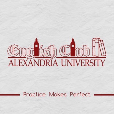 This account represents the English Club of Alexandria university. Keep up with our upcoming events by filling this from https://t.co/1ny0xHQgg9