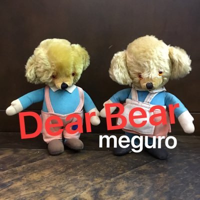 目黒にあるテディベアのお店「Dear Bear 目黒店」公式アカウント。
テディベア・ぬいぐるみのご紹介や作家作品展の情報をお届けします。
オンラインストアは日本全国からご注文いただけます。
※コメント、DMへの返信はいたしかねます。
お問合せは☎︎03-5789-7766までお願いいたします。定休日：水曜日