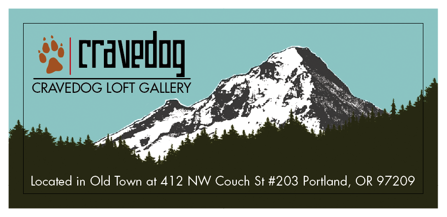 cravedoggallery's profile picture. Cravedog Loft Gallery: a contemporary urban gallery at 412 NW Couch St #203.