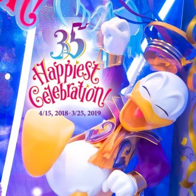 ～🏰🎉35Happiest celebration❗〜おめでとう！D垢