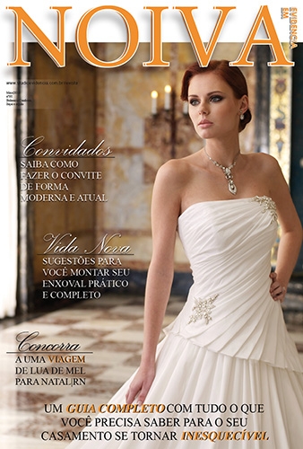 A Revista Noiva em Evidencia traz um conceito diferente no segmento de casamento.
Circulação: Vale do Itajaí - Costa Esmeraldo e Grande Florianópolis.