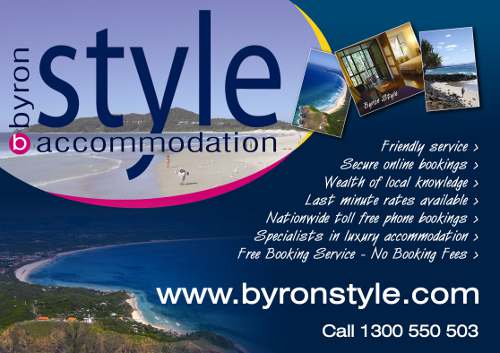 Byron Style is a local accommodation booking service for Byron Bay.