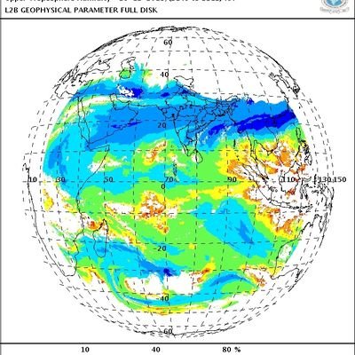 An advanced meteorological satellite of INDIA configured with an imaging System and an Atmospheric Sounder