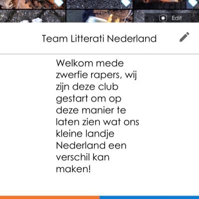 Team Litterati Nederland