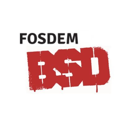 This is the official account to follow the BSD devroom at the Fosdem slowly moving to mastodon fosdembsd@bsd.cafe