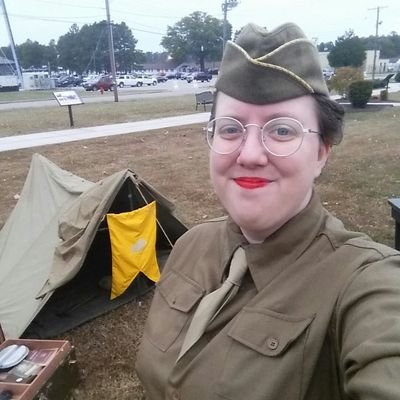 historian, museum studies graduate student @JHMuseumStudies, WWII WAC reenactor.
instagram: the_historian_