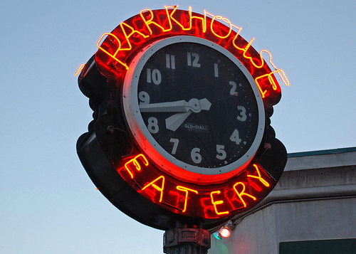 Parkhouse Eatery is a casual, elegant neighborhood eatery snugly nestled into the house that once held the St. Vincent de Paul thrift store.