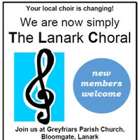 The Lanark Choral(@singlanark) 's Twitter Profile Photo