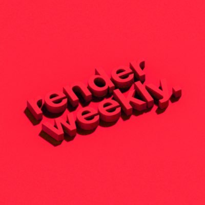 renderweekly's profile picture. A new prompt every Monday to improve your Industrial Design rendering skills. Submit using #renderweekly.
