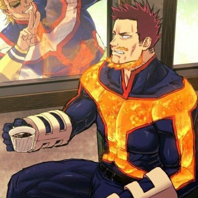 “What’s wrong All Might! What is with that pitiful back!” A hot head with a deep desire that burns at his core. +18 Mature Content #BNHA
