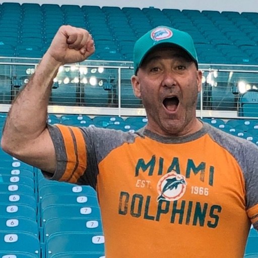 NY Fins fan since 1975. NFL DRAFT fanatic - NFL Sunday Ticket - never miss a Fins game - Favorite line: That's another Miami Dolphins... 1st down!