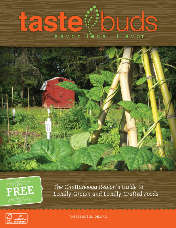 Tastebuds is Chattanooga's regional guide to locally-grown and crafted foods. Tastebuds is a project of Crabtree Farms funded by Gaining Ground.