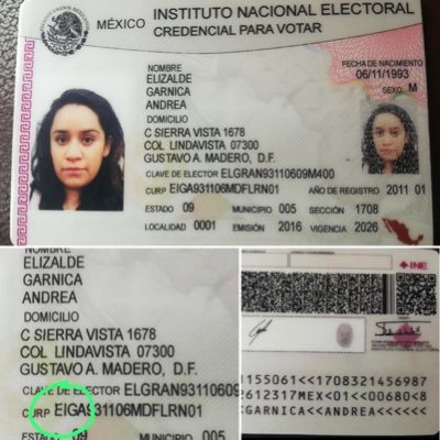 Detenida con INE falso ayuden a difundir que se unan DENUNCIAS # de carpeta de investigación CDI 2280/2018/UF104 en la Fiscalía General del Edo. de Puebla
