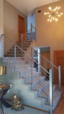 we are a private metal fabrication company based in Colorado springs and work throughout the state building one off rails and gates