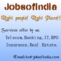 jobsofindia's profile picture. Jobsofindia - “Right people! Right Place!!”

Send ur cv to hr@jobsofindia.com (mention ur profile in subject)