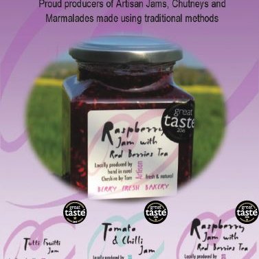 BerryFreshBaker's profile picture. Jams, Chutneys, Marmalades and Curds.  Freshly baked cakes, scones and pastries.