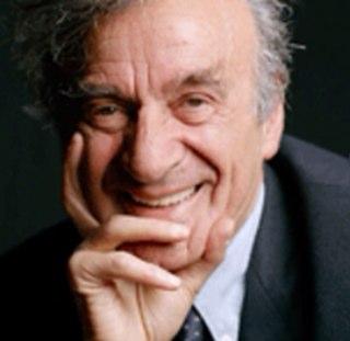 This twitter page contains quotes from Author Elie Wiesel.