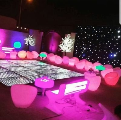 PYAos9KEbIU1iB7's profile picture. لاحفلات والمناسبات لايجار استيجات وليزرت ومكعبات مضيعه وسماعة جديد وبخار