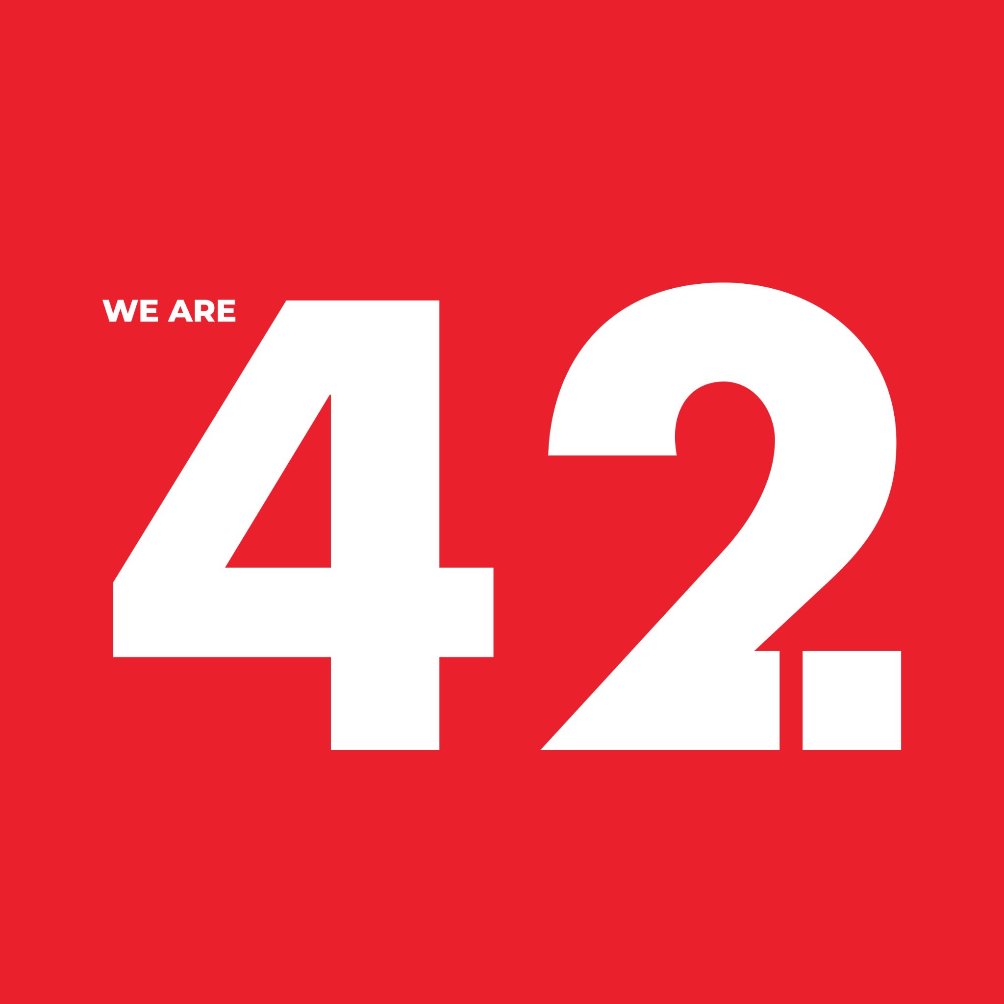 Are42We's profile picture. The smartest container the planet has ever seen. #WeAre42 #SmartPort #Shipping #AutonomousShip #IoT