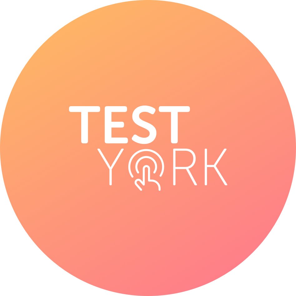 Hullo! We're Test York, a group of software testers who get together and share ideas 👨‍💻👩‍💻 We meet on the last Tuesday of the month 🍕