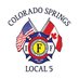Colorado Springs Firefighters (@local5iaff) Twitter profile photo Colorado Springs Firefighters (@local5iaff) Twitter profile photo