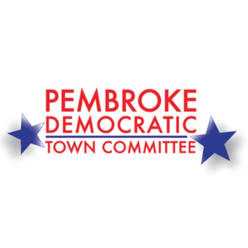 Official Twitter of the Pembroke (MA) DTC. Meetings on the 3rd Thursday of each month at the Pembroke Library. All registered Democrats welcome!